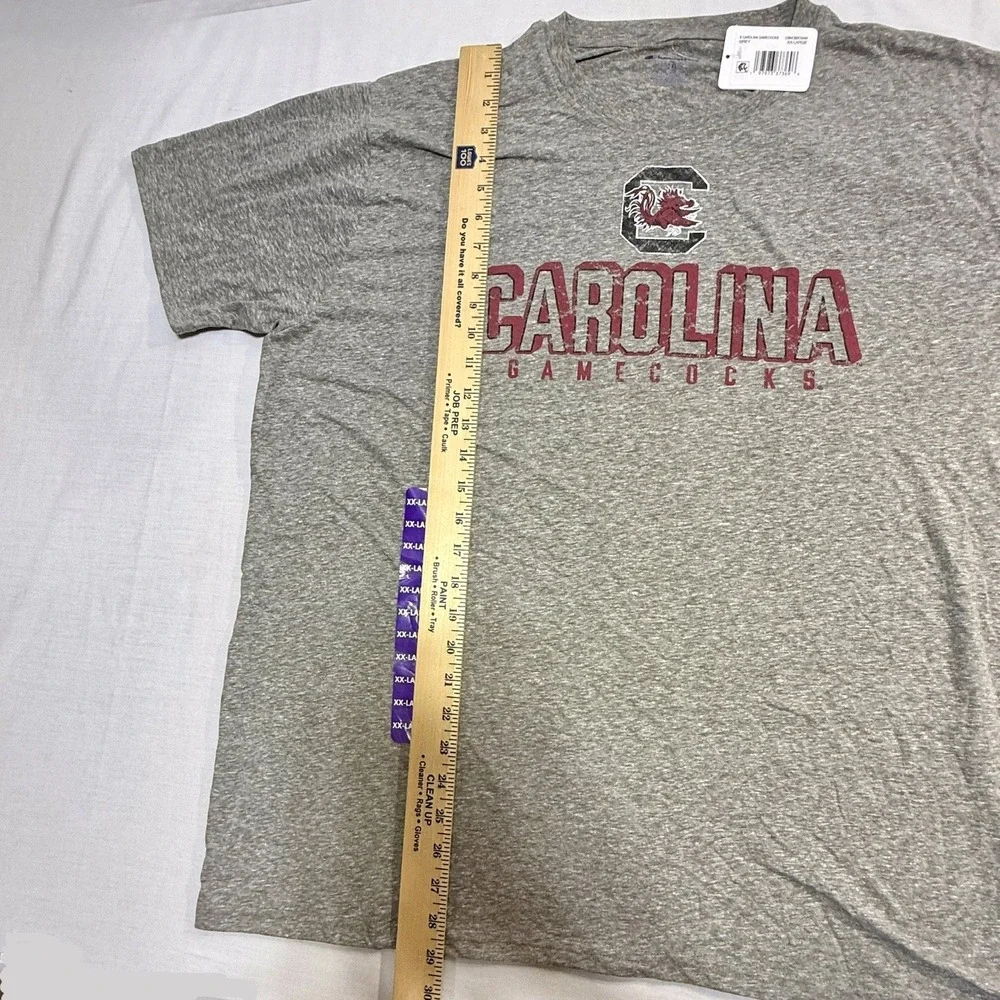 Champion Authentic Carolina Gamecocks T- Shirt Men's Size 2XL‎ Gray Short Sleeve - Picture 4 of 9